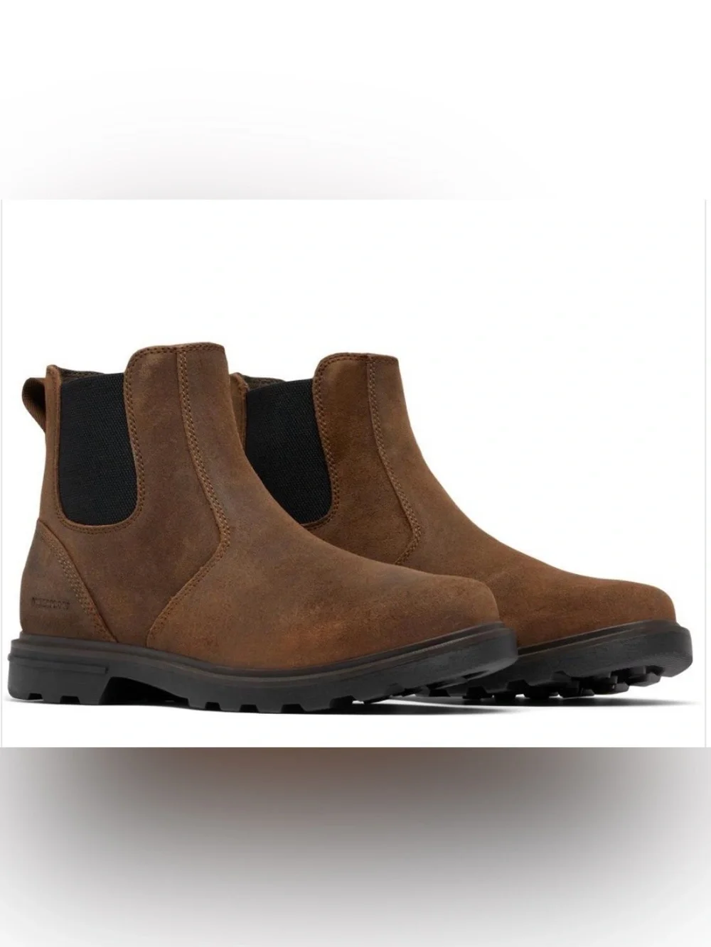 Sorel Men's Brown Chelsea Boots Size 9.5
